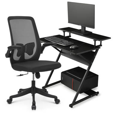 Desk and chair online together